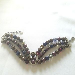 Swarovski beaded bracelet